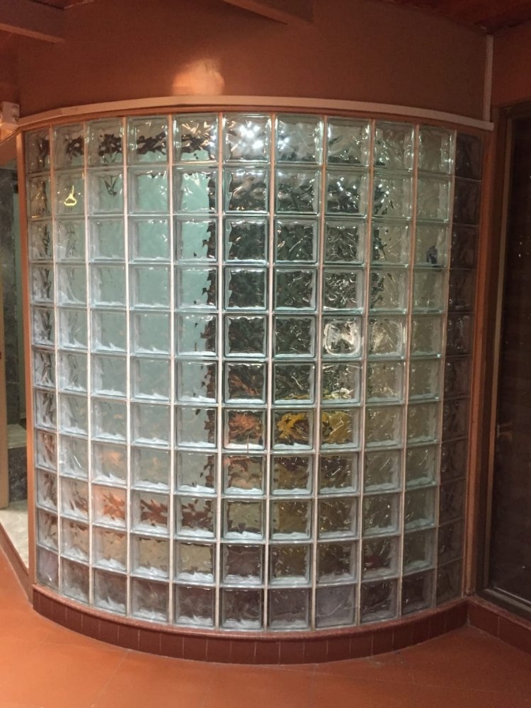 Plain Glass Block, For Decoration