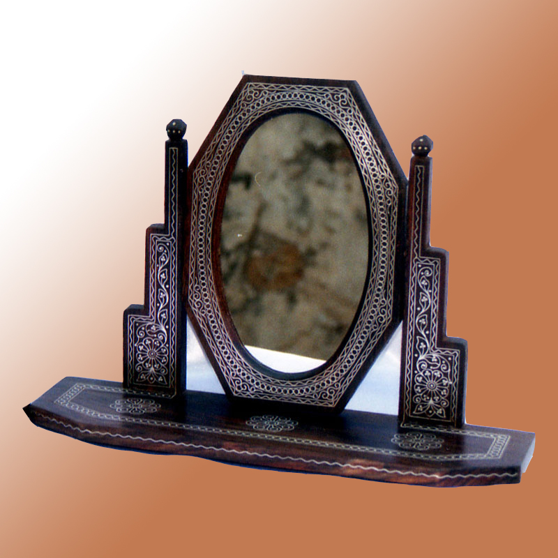 Oval Stand Mirror