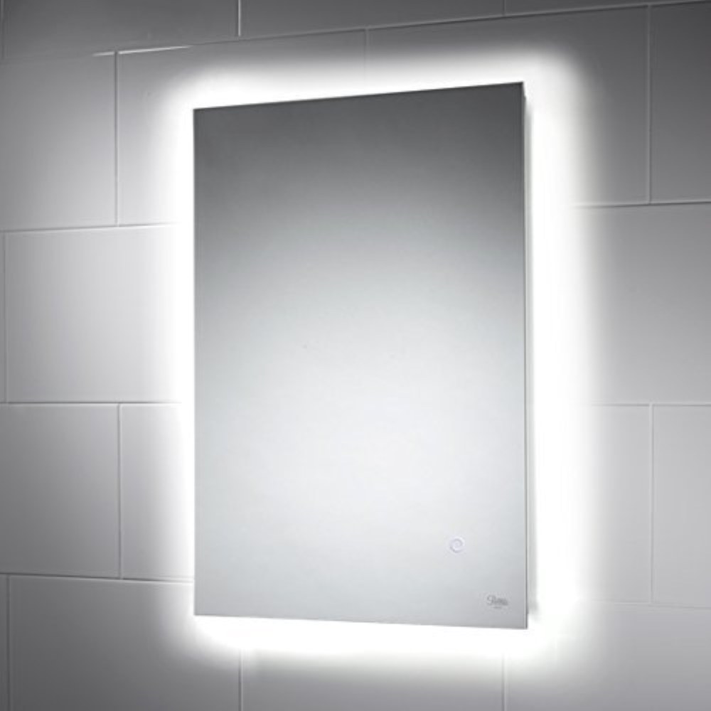 Warm White Decorative Backlit Mirror, For Industrial, Size: 1524 X 2134 Mm