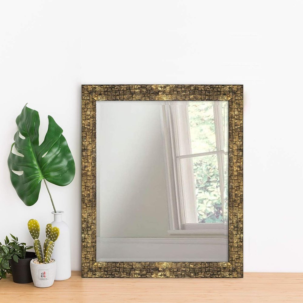 Aquabath Copper Finish Mirror/Size(12x18)inch