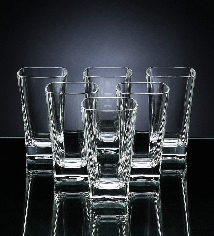 310ml Transparent Juice Glass Set, For Home