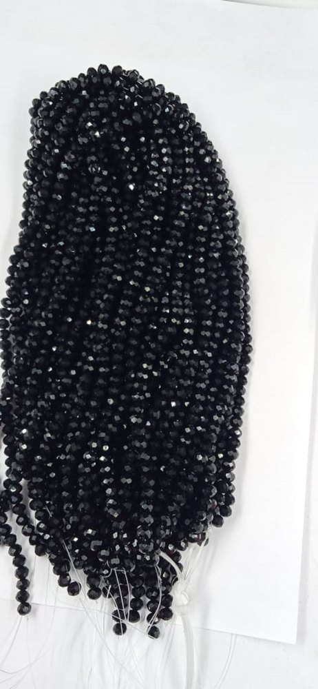 Tyre Crystal Beads Black