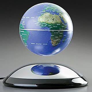 Anti Gravity Magnetic Floating Globe, Size: 13-35 cm