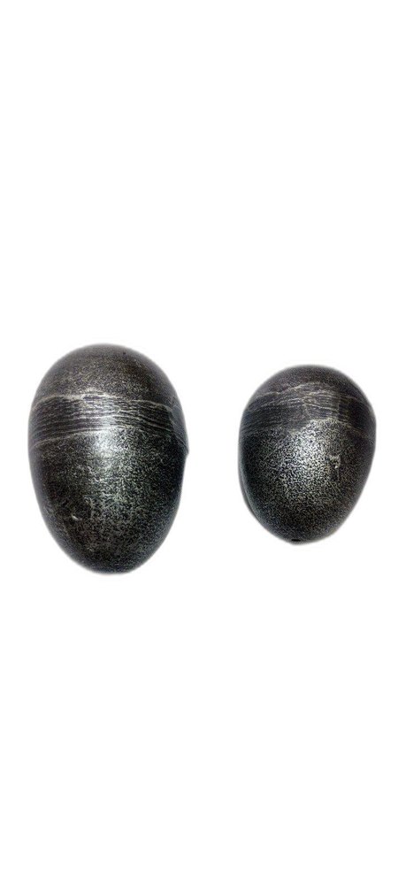 antique black aluminium Easter Egg Decorations Items, Size: 11x7cm 9x6cm