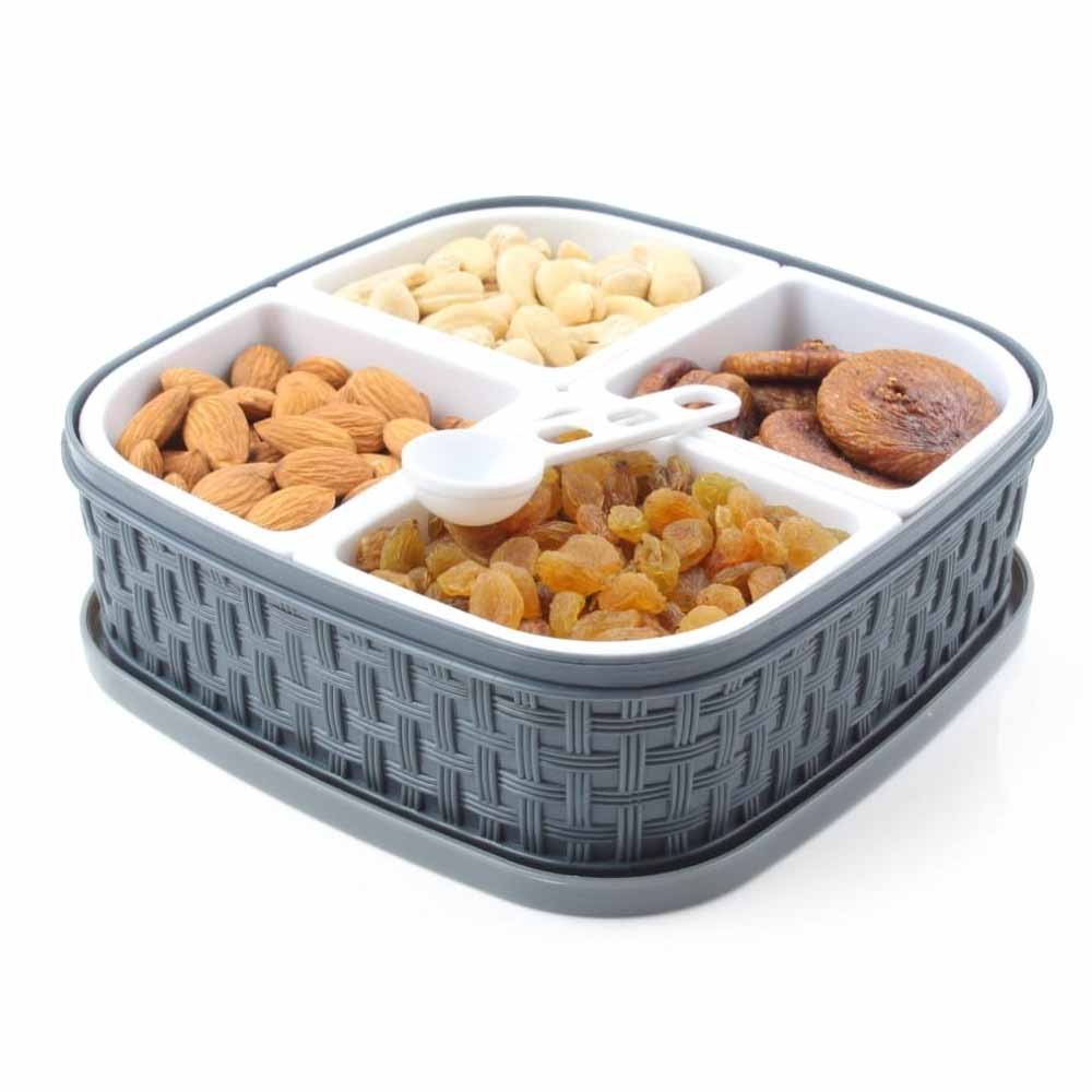 Plastic Dry Fruit Box, Box Capacity: 250 gms