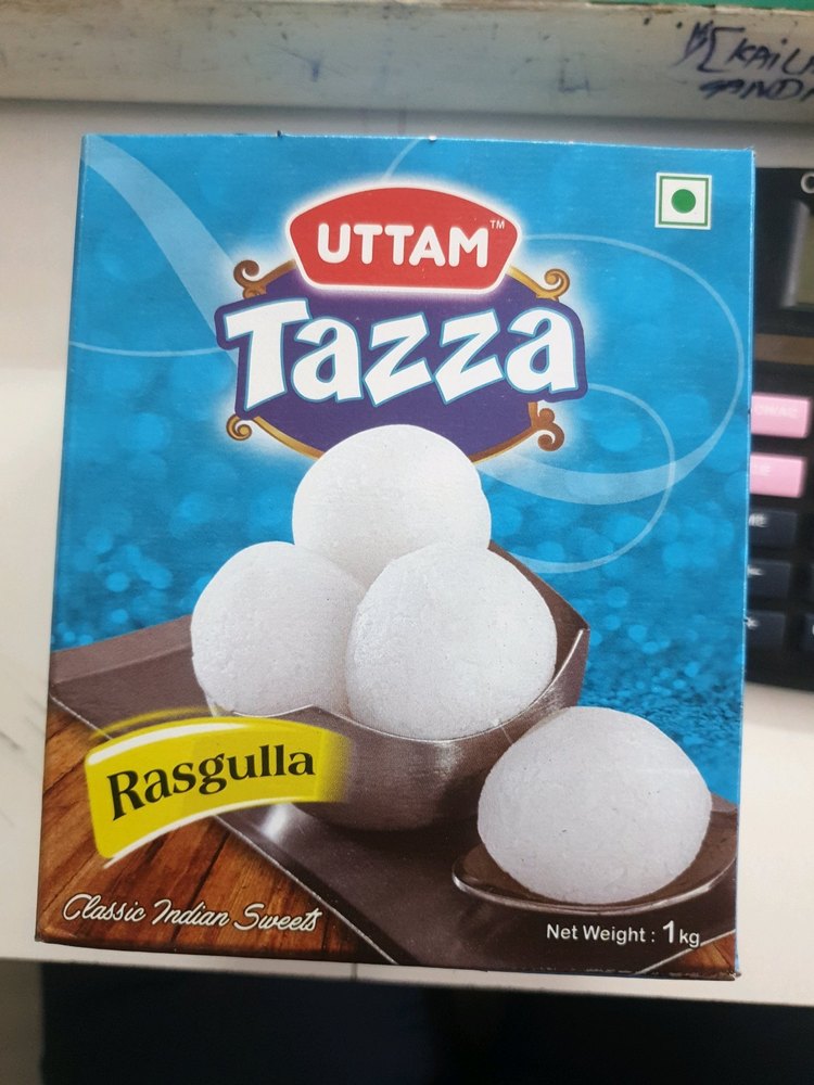 Bikanervala Uttam Tazza Rasgulla, Packaging Size: 1kg, Packaging Type: Tin Container img