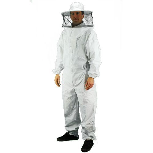 Cotton Off White Bee Keeping Suit