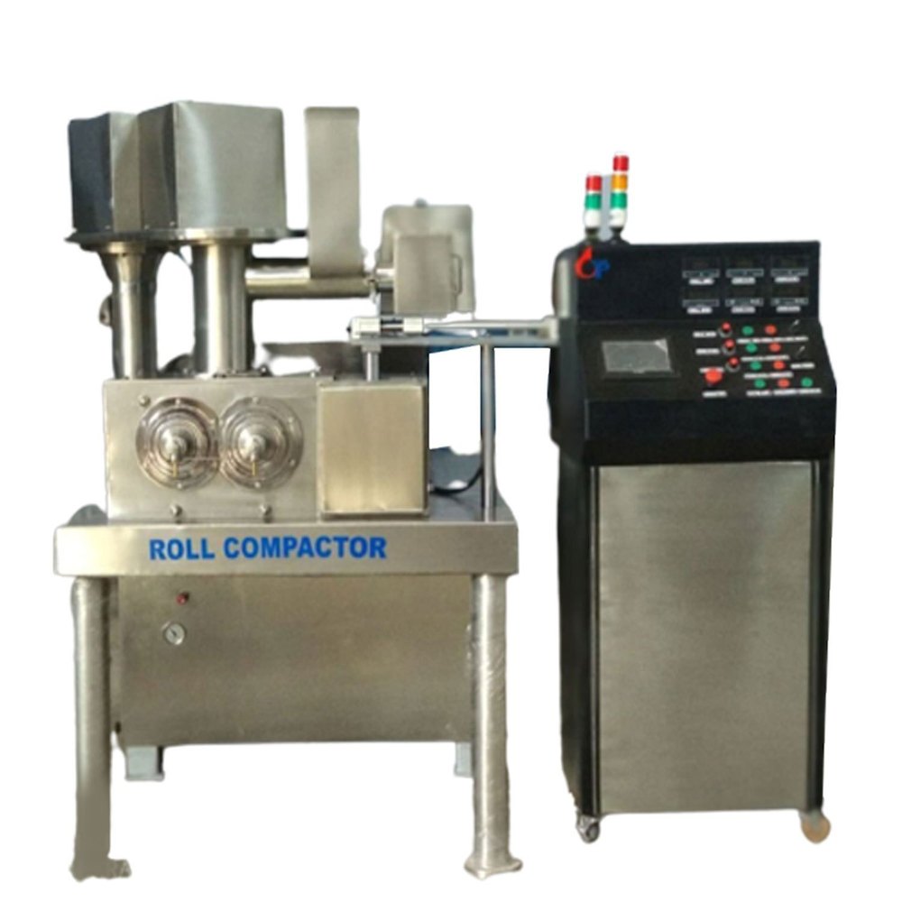 Dry Granulation Roll Compactor, Capacity: 1000kg/hour