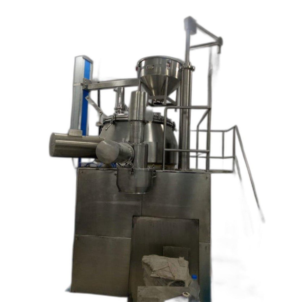 SS Pharmaceutical Rapid Mixer Granulator, For Wet Granulation, Capacity: 500kg/hour