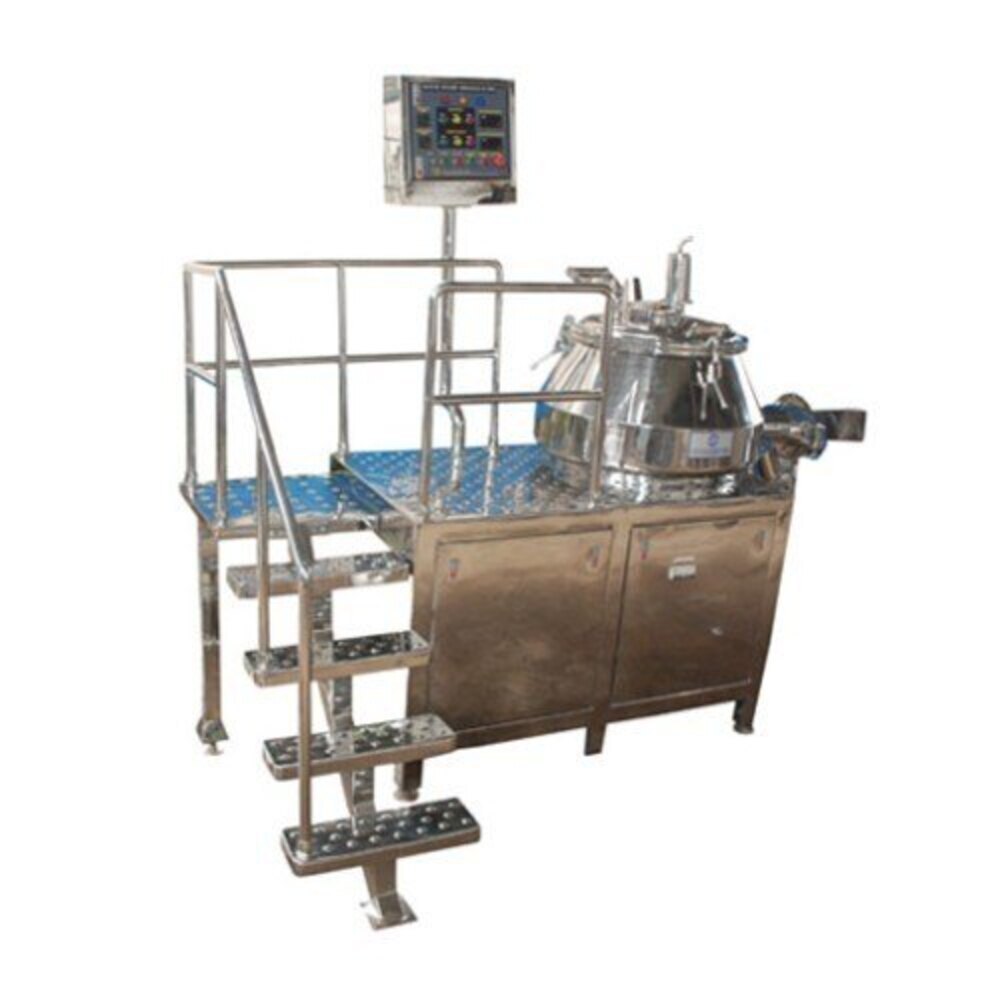 Stainless Steel Rapid Mixer Granulator, Capacity: 25 Kg-150 Kg, Model Name/Number: Gmp