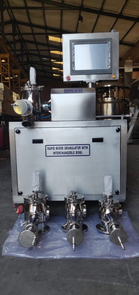 VBTECH S.s. 316 Rapid Mixture Granulator with Torque Measurement System, Model Number/Name: Vbarmg, Capacity: 0.5 - 10 Liters