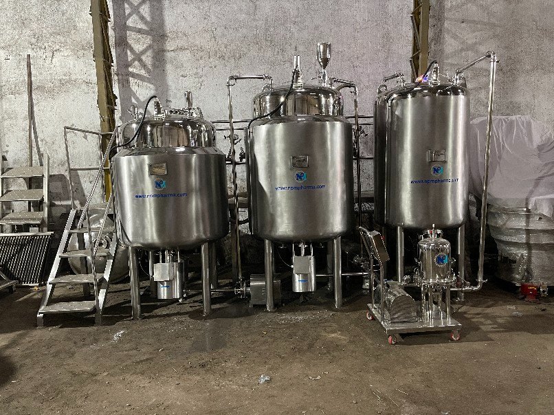 Automatic Liquid Syrup Manufacturing Plant