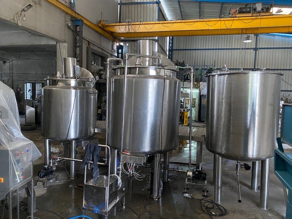 Liquid Syrup Manufacturing Plant, Capacity: 100 Ltr To 10000 Ltr