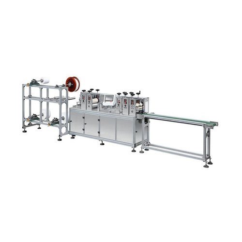 Automatic Non Woven Face Mask Machine, Production Capacity: 100 Piece/ Minutes