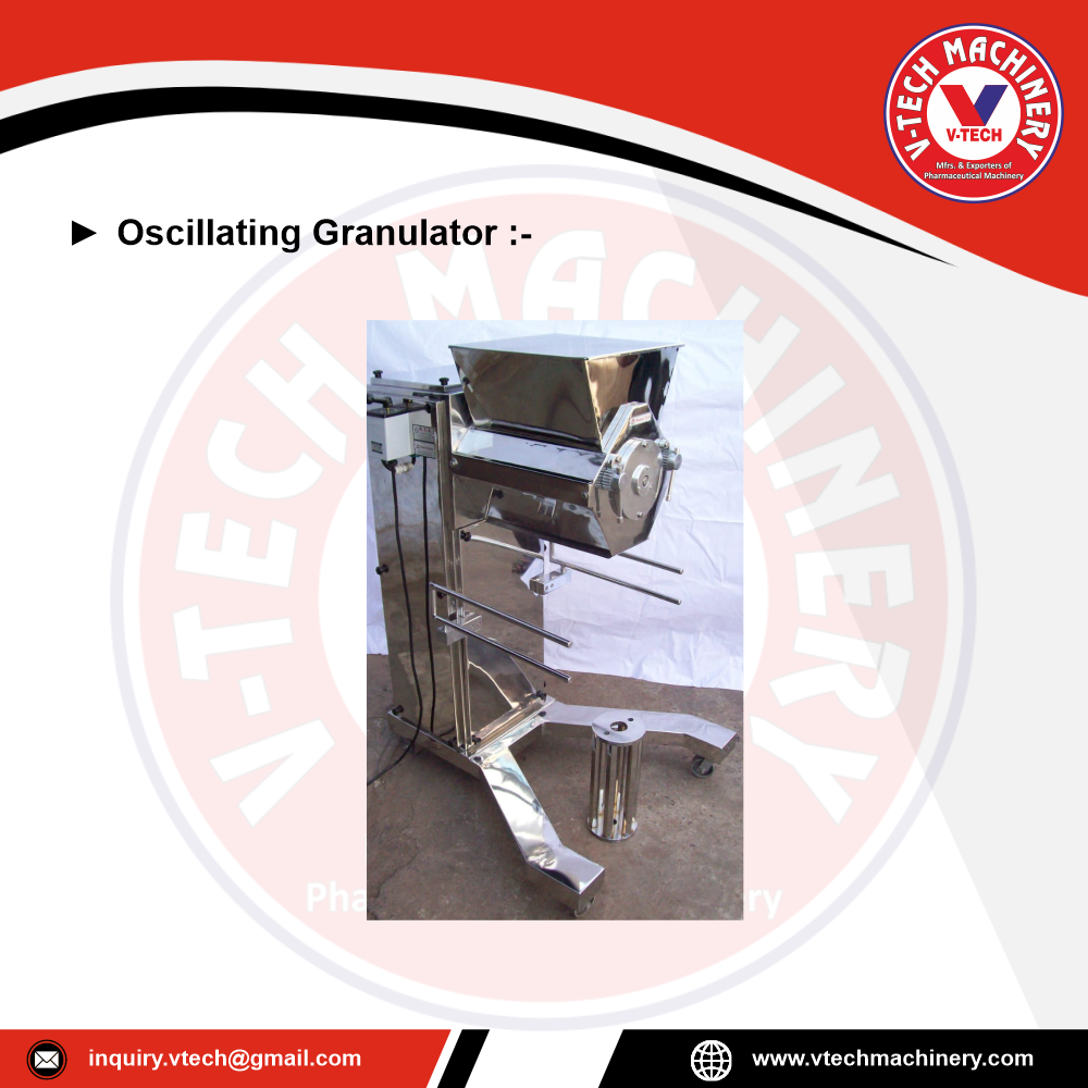 Oscillating Granulator GMP