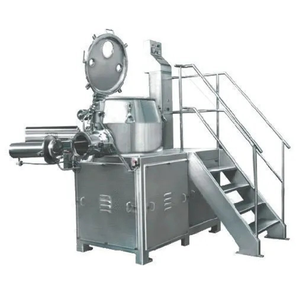 SS 316l Pharmaceuticals Rapid Mixer & Wet Granulator, For Industrial, Capacity: 60-250 kg