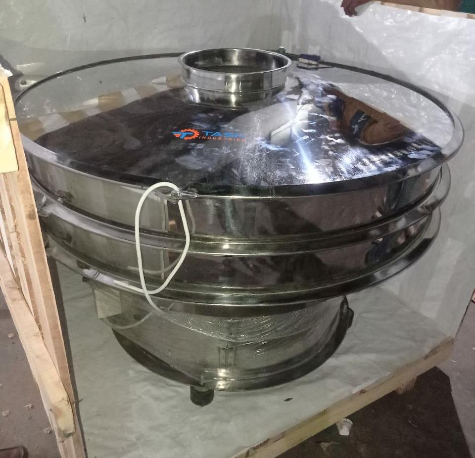 48inch Stainless Steel Vibro Sifter, For Industrial, Model Name/Number: Tivs