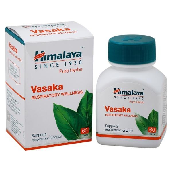 Vasaka Respiratory Wellness Tablet, For Cough & Cold, 60 Tablets