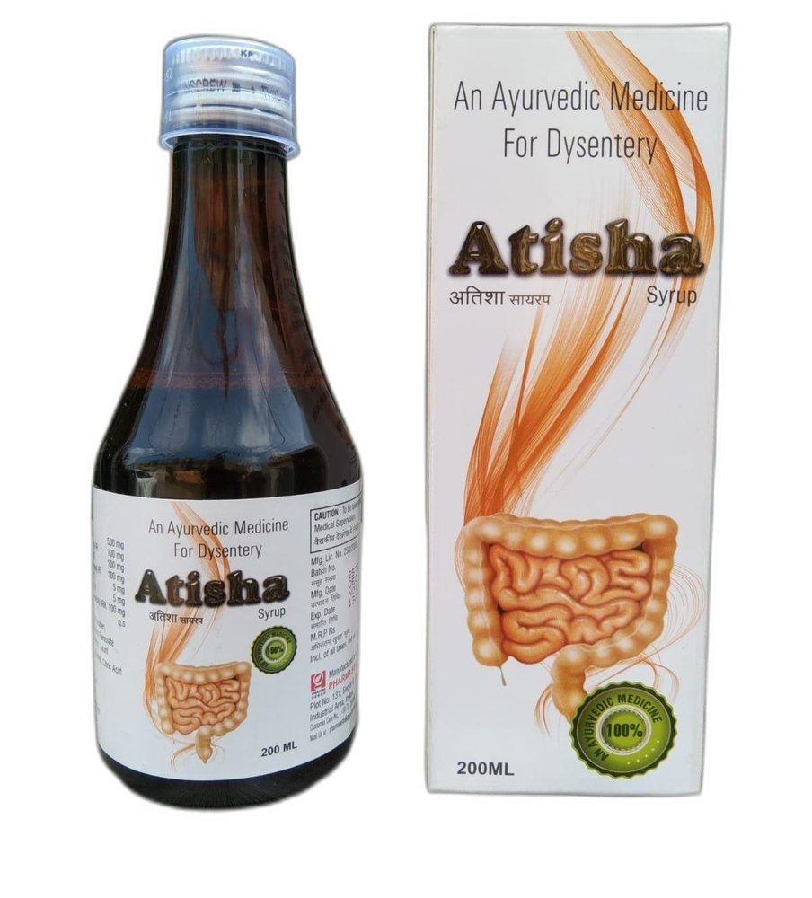 Atisha Syrup For Indigestion Problem, For Stomach Common Disease