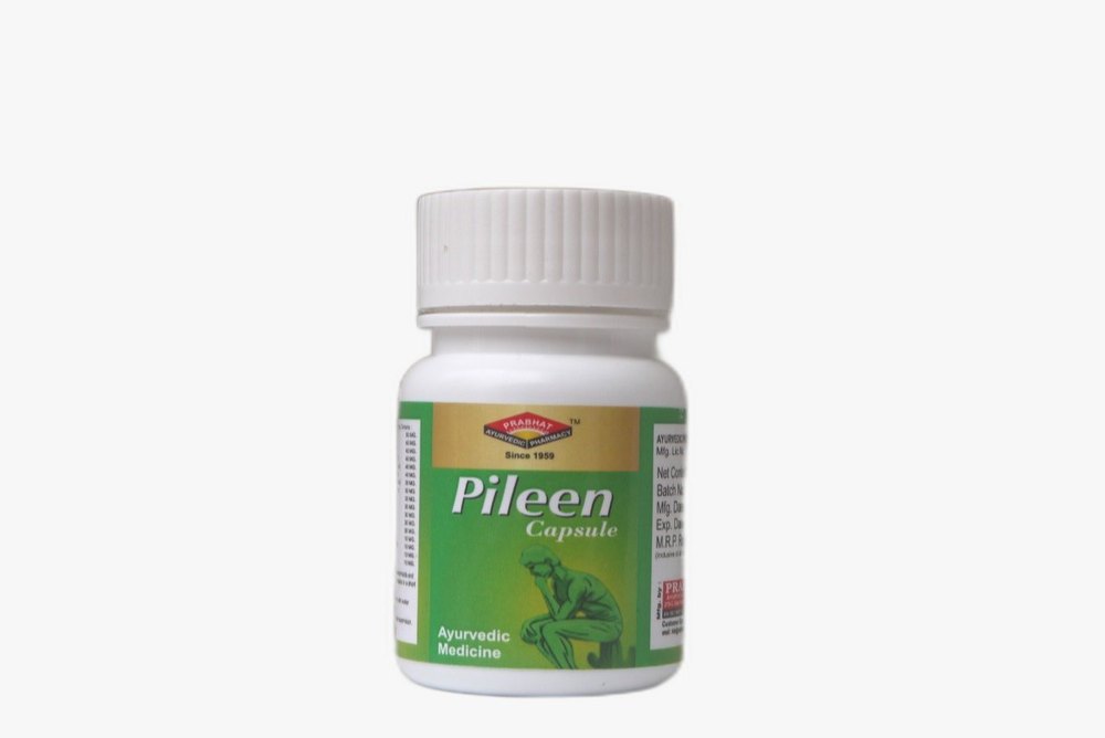 Pillen ChunaShudh 419 mg., Ritha 70 mg., Sakmonia 1 mg., Katha 70 mg, For Bloody Piles, 60