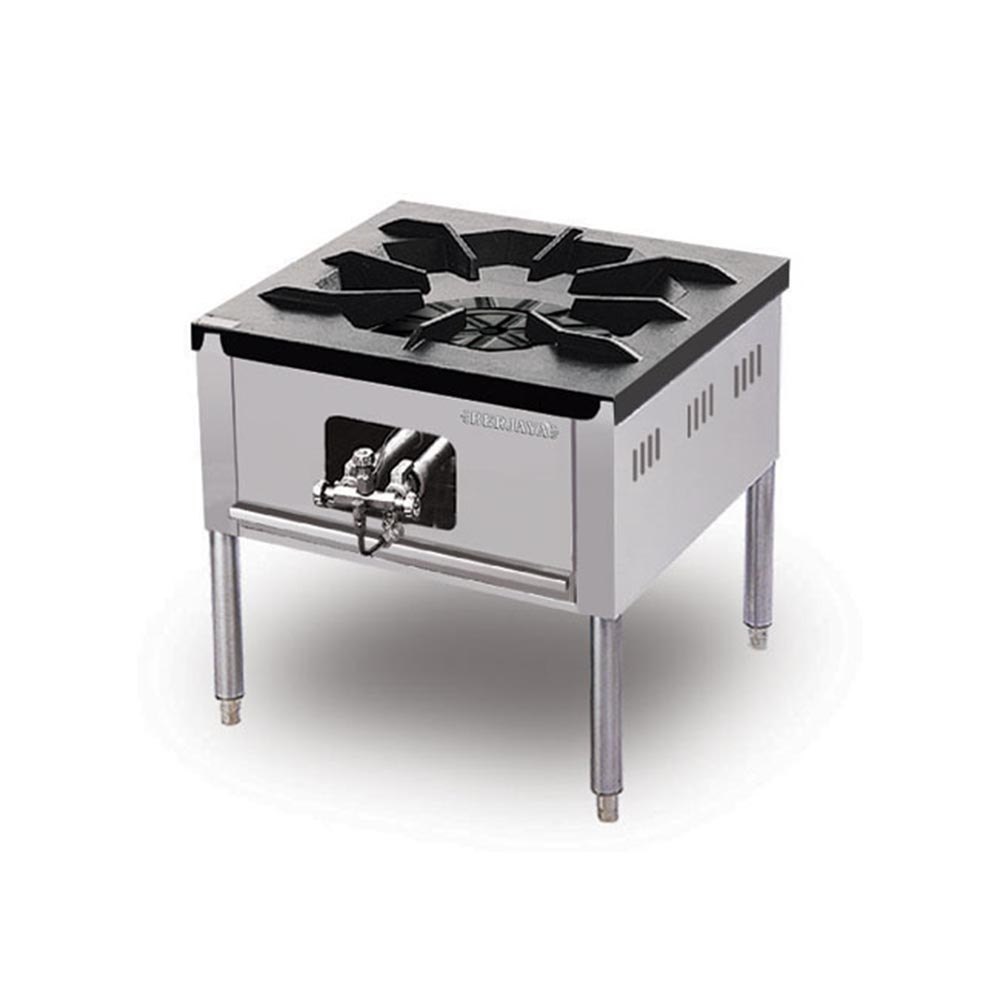Stainless Steel Stock Pot Gas Stove, 1