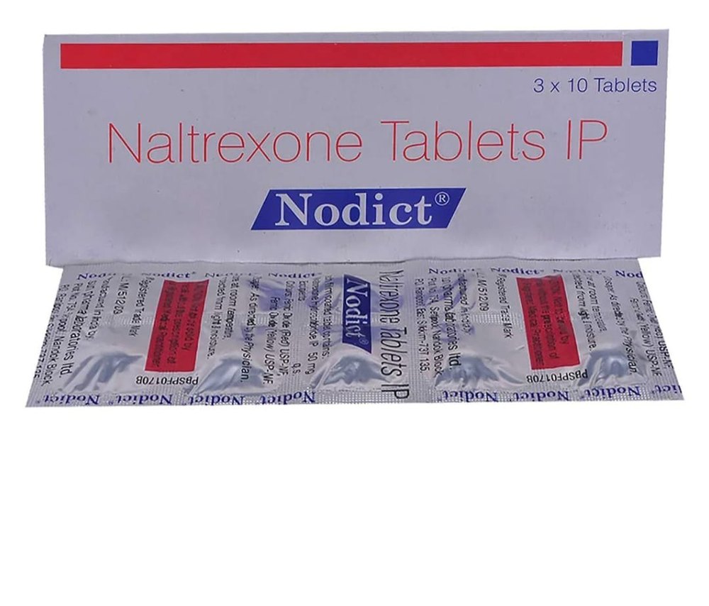 Nodict 50mg Naltrexone Tablets, For Personal