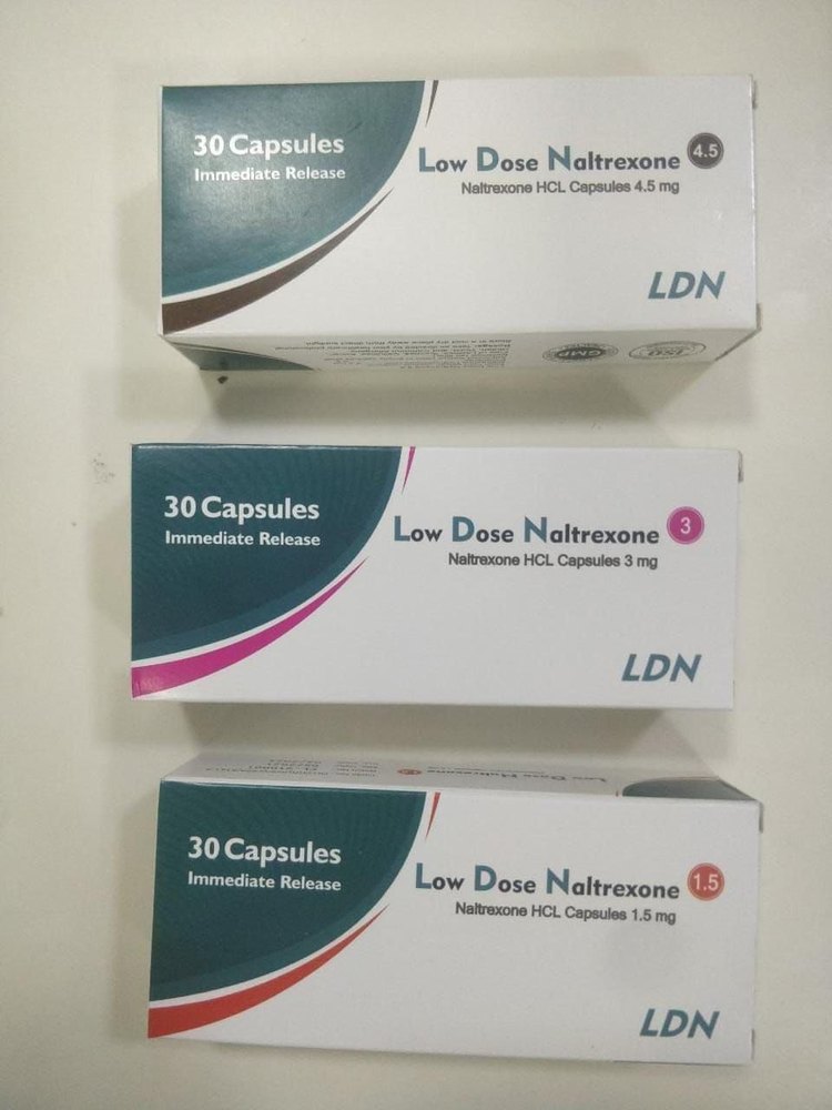 Low Dose Naltrexone 1.5mg, 3 mg, 4.5 mg