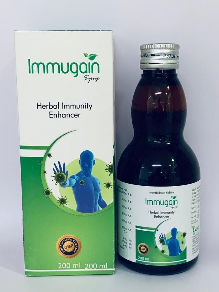 Immugain Syrup 200ml, For Personal, Packaging Type: Bottle