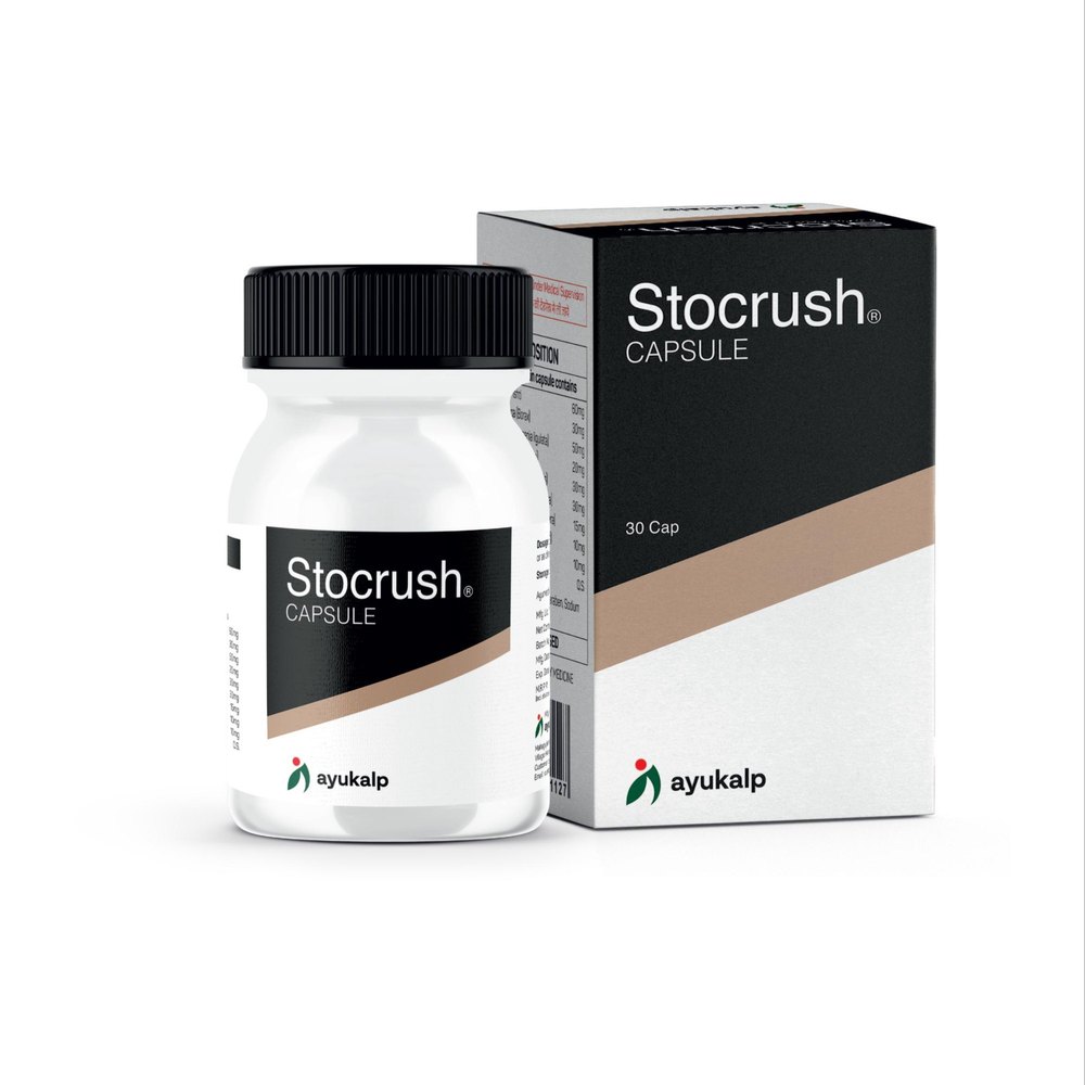 Ayukalp Stocrush Ayurvedic Capsule, Prescription