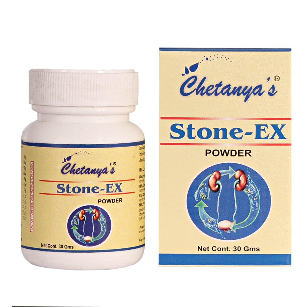 30 gm Chetanyas Stone EX Powder, Prescription