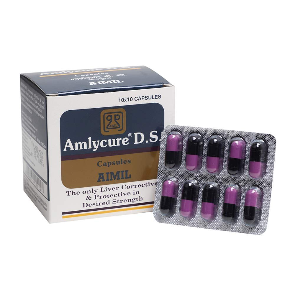 Amlycure D.S. Capsules, Grade Standard: Medicine Grade, Packaging Type: Box