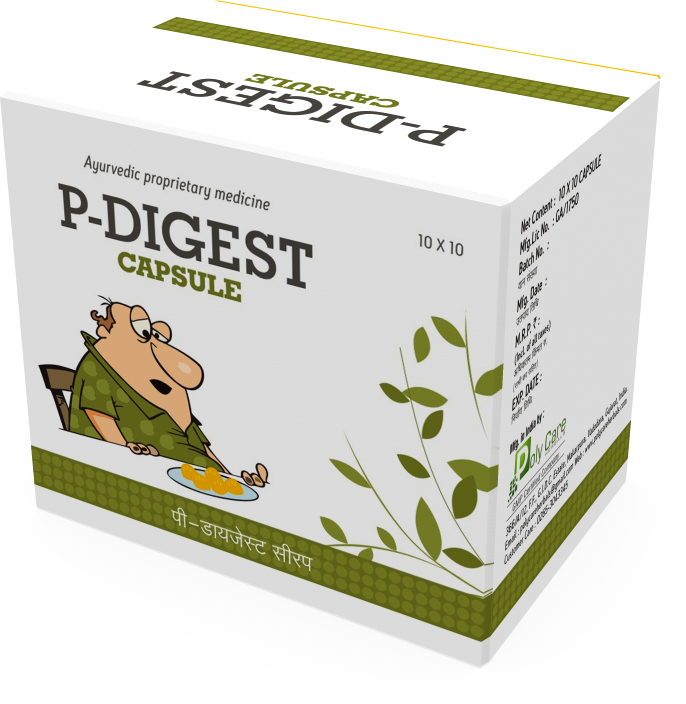 P-Digest Capsule - Digestion, 10 X 10 Capsules, Prescription