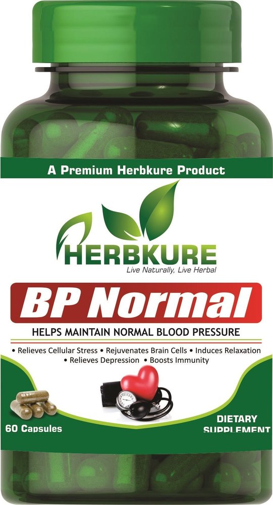 BP Normal High Blood Pressure Capsules, For Clinical, Packaging Type: Bottle