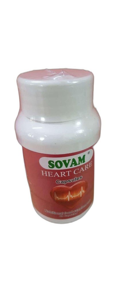 sovam Heart Care Capsules, Packaging Size: 500mg, Grade Standard: Food Grade