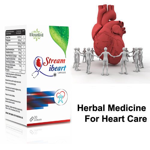 Herbal Medicine For Heart Care, 30 Capsules, Non prescription