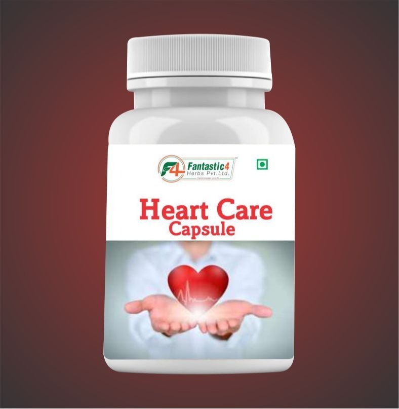 Herbal Heart Care Capsules, Packaging Size: 60caps