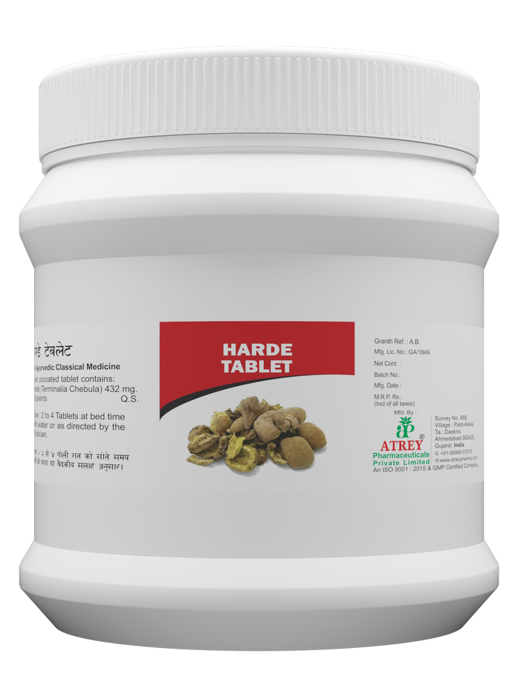 Harde Tablet, 200 Tablets, 1000 Tablets, Treatment: Constipation