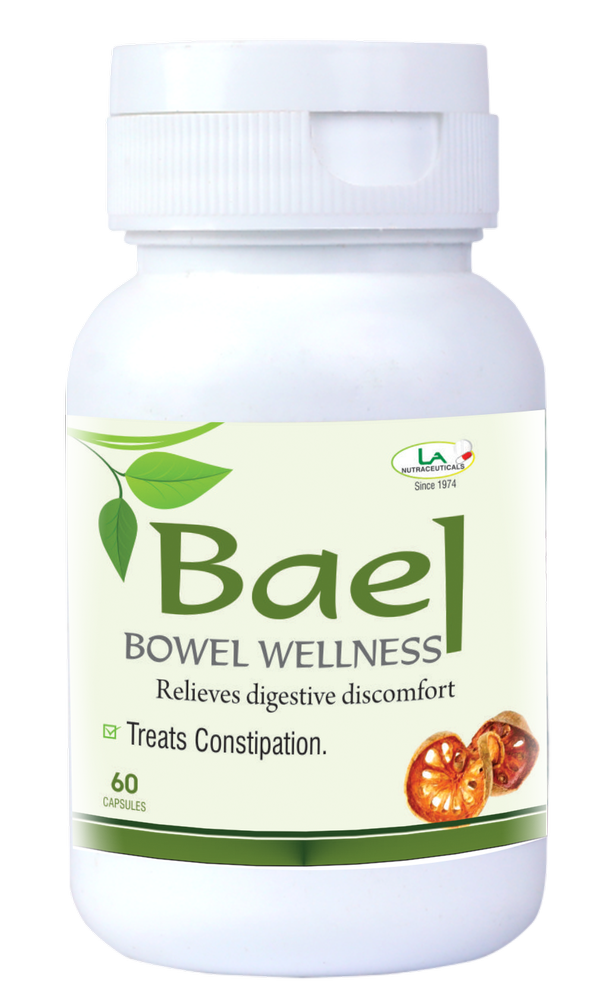 Bael Bowel Wellness Capsules, Bottle