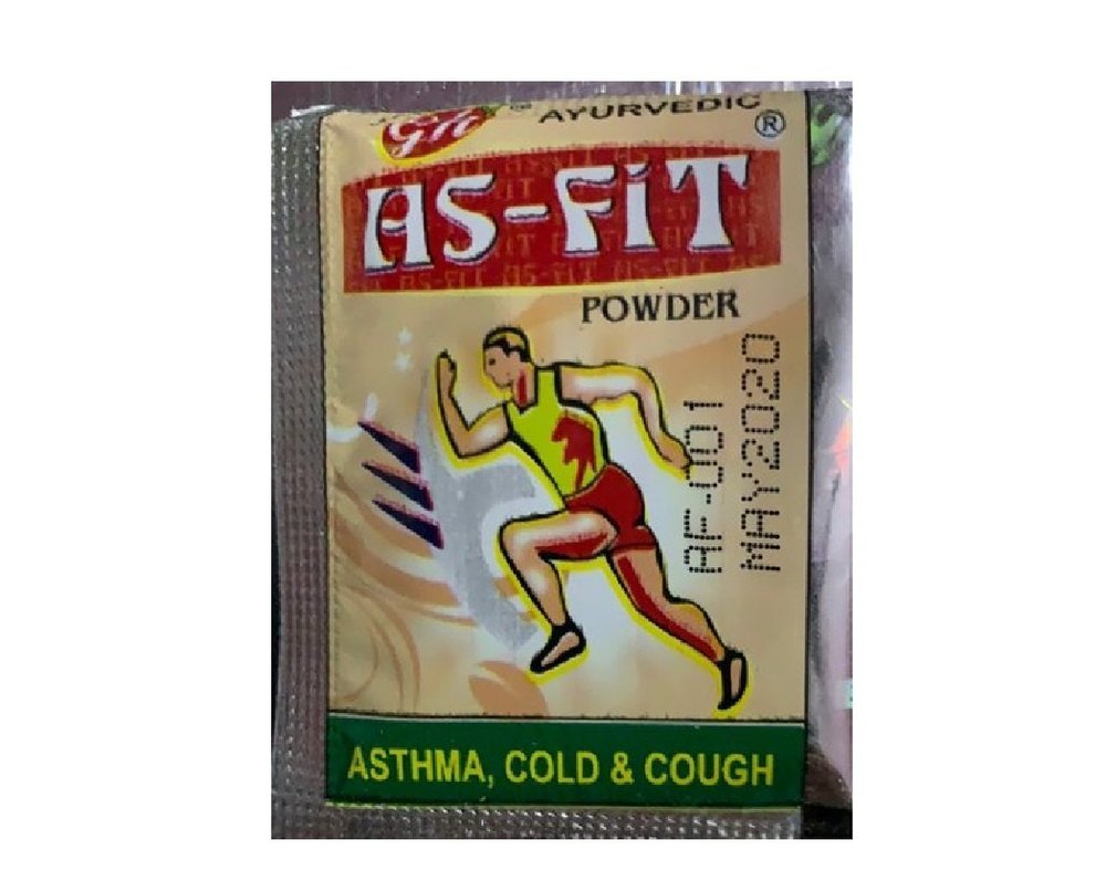 As Fit Herbal Powder, Packaging Size: 4 gm