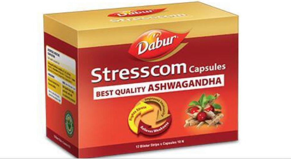 Dabur Stresscom Capsules, Treatment: Stress Disease