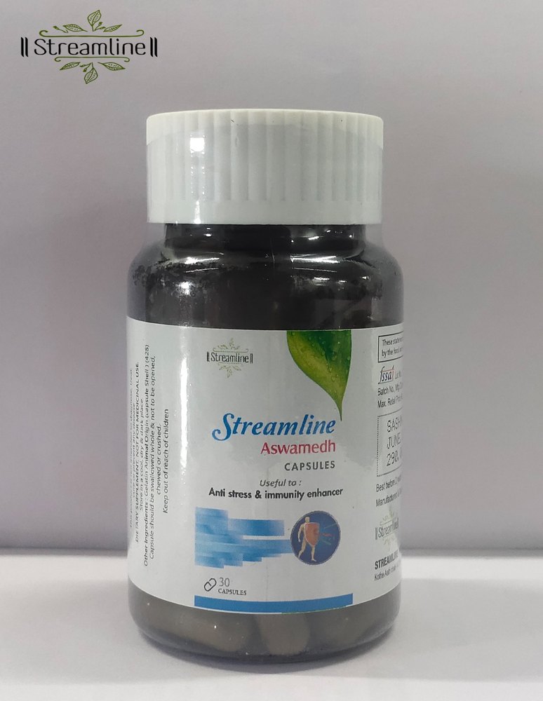 Streamline Aswamedh Capsules, Non prescription, Packaging Type: Bottle