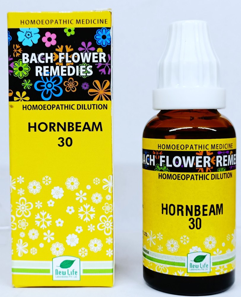 Bach flower Remedies Hornbeam 30 New life