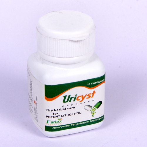 Uricyst Potent Litholytic Capsules, For Clinical, Packaging Type: Bottle