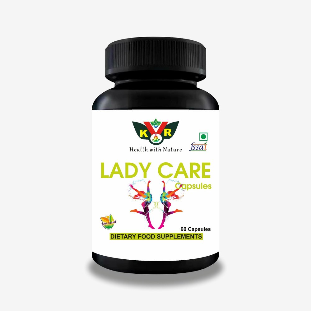 KVR Lady Care Capsules, Packaging Type: Bottle