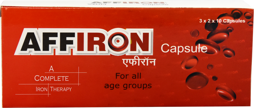 Afflatus Affiron Ayurvedic Iron Capsules