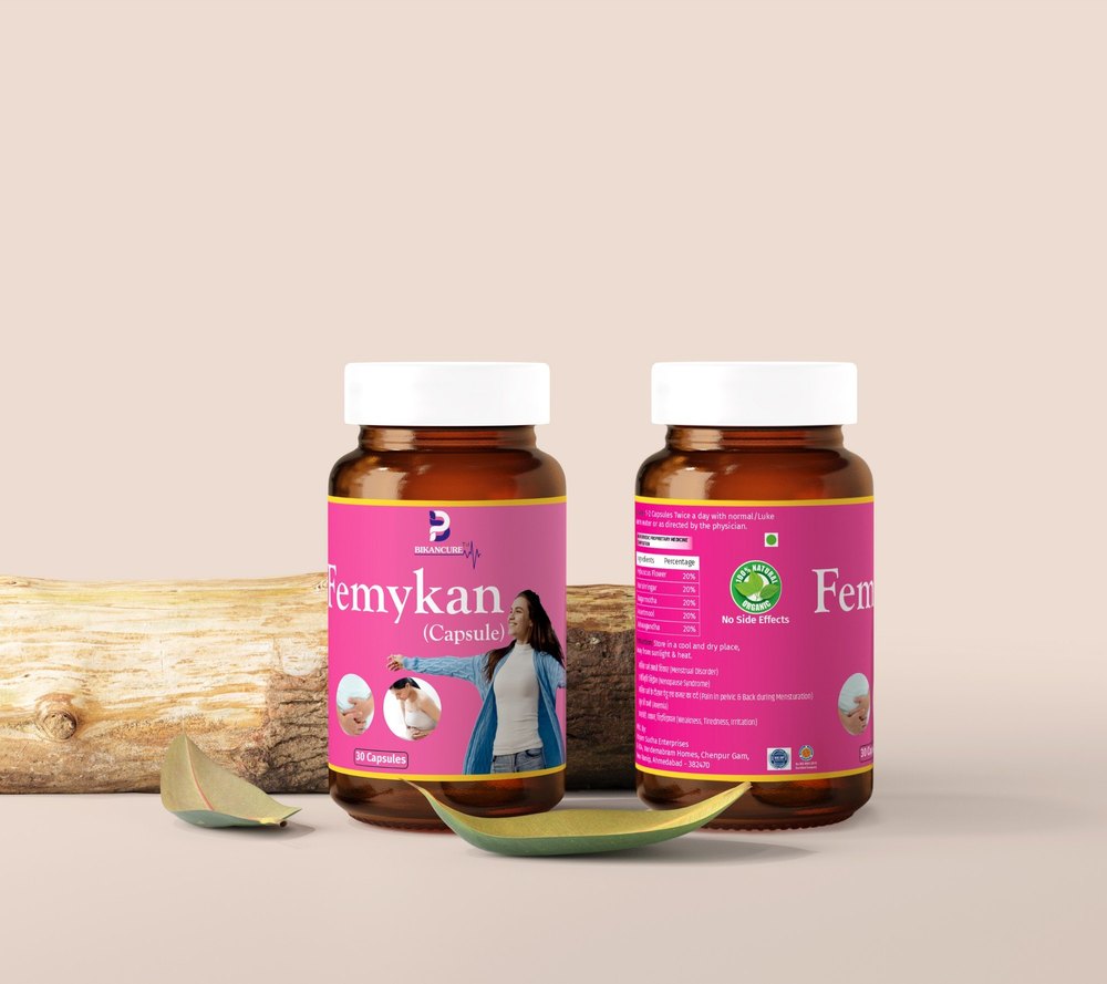 Ayurvedic Uterine Capsule (Femykan), 30 Capsules