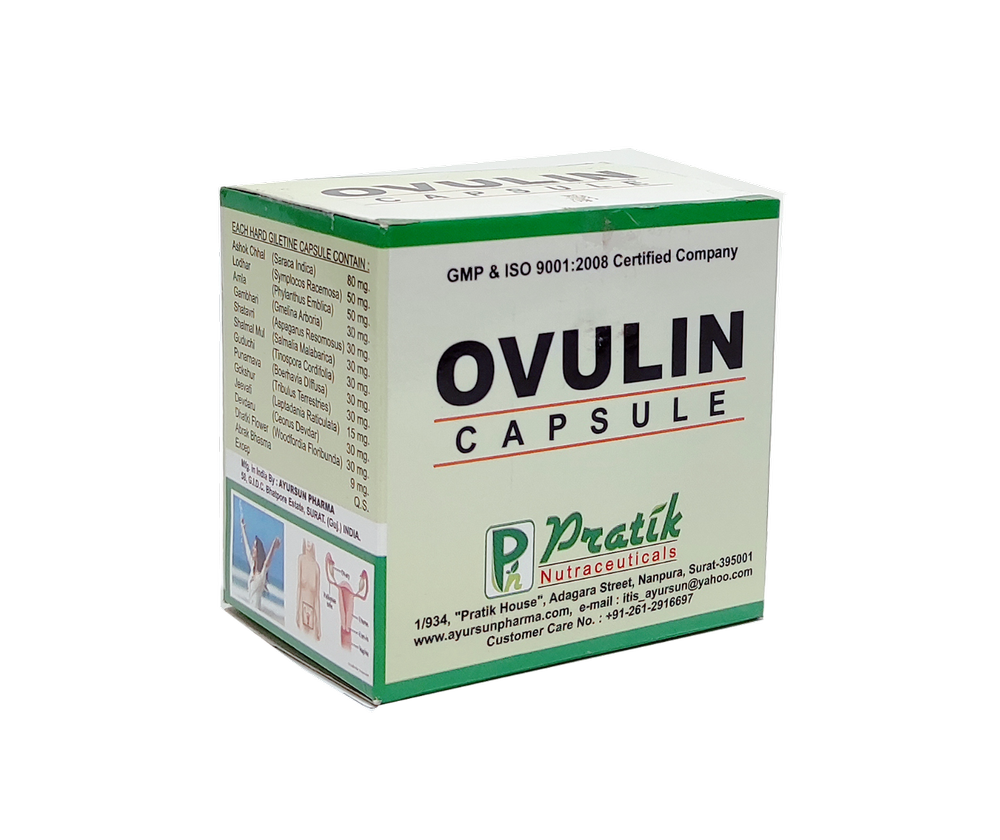 Ayurvedic Herbal Capsule For Ovulatory Diseases - Ovulin Capsule, in Pan India