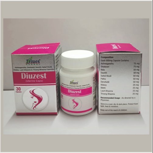 DIUZEST (UTERINE CAPSULE), 30 Capsules