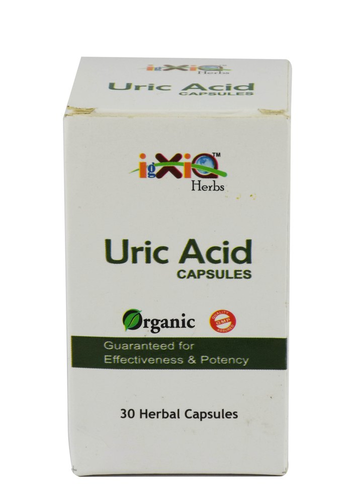 Igxia Herbs Uric Acid Capsule, Grade Standard: Food Grade, Packaging Type: Plastic Bottle