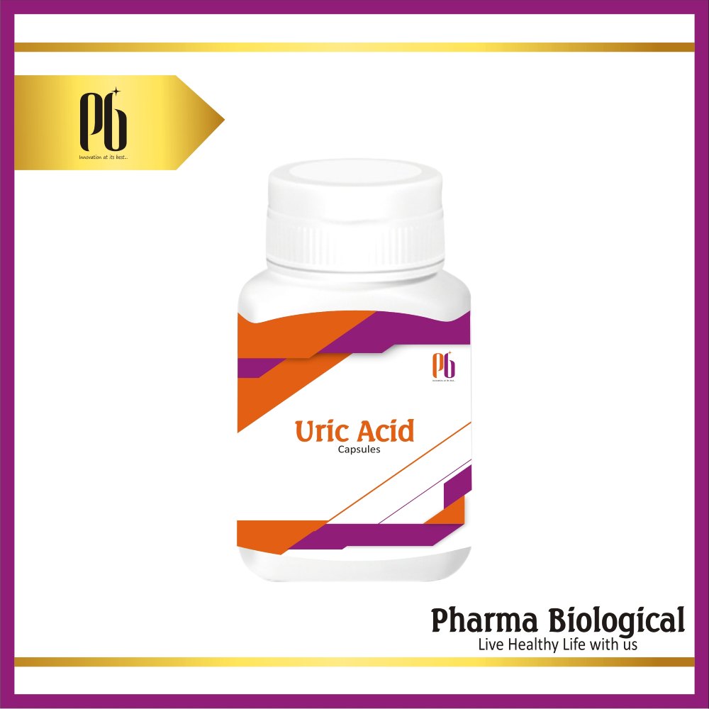 Uric Acid Capsules, Pharma Biological, Packaging Type: Plastic Bottle